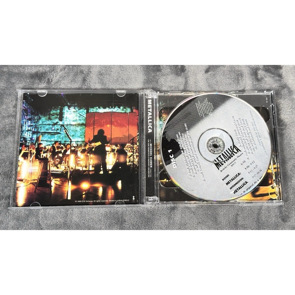 METALLICA S&M 2 Discs Promo CD 1999 Elektra w/ San Francisco Symphony Orchestra - Picture 5 of 11
